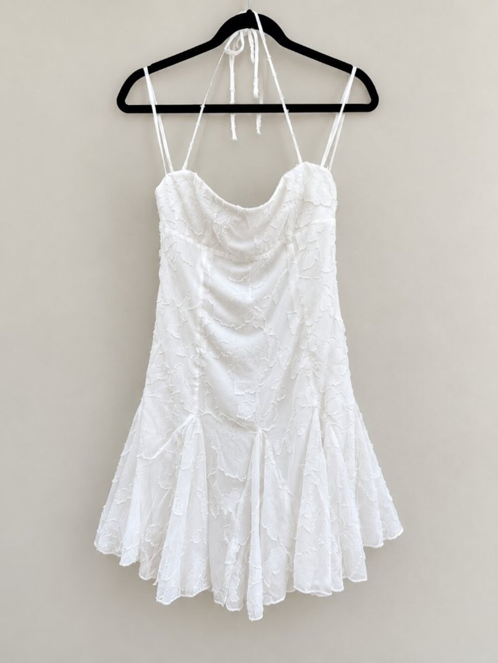 White Mini-Dress Size 4- Princess Polly NWT